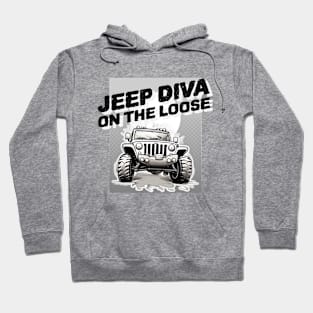 Jeep Diva on the loose! Hoodie